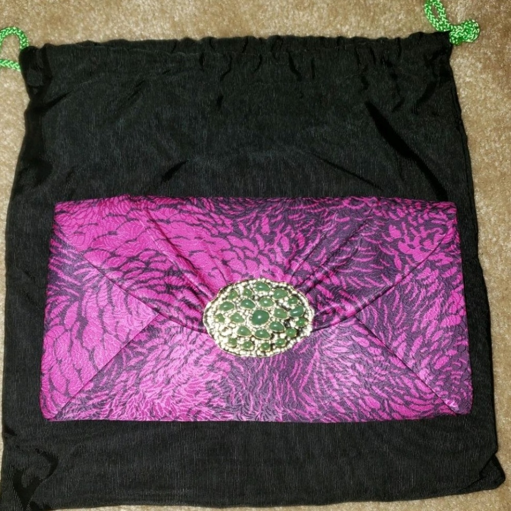 Shanghai Tang Envelope Clutch